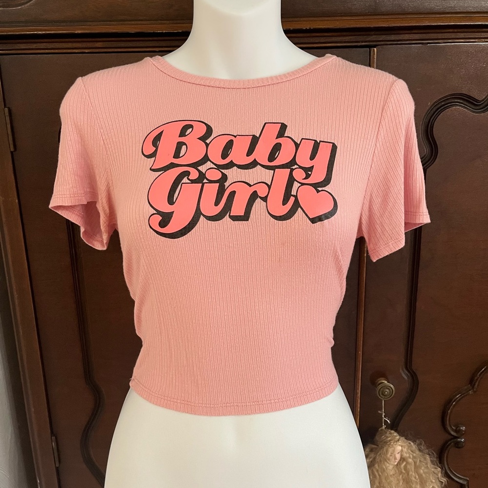 Pink FashionNova Graphic Tee